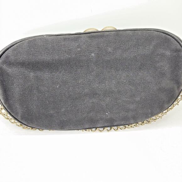 Vintage Chanel Clover Flower Double Rope Handle Fish Net Hand Bag Tote - Picture 16 of 16